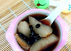 黑豆雪梨冰糖水