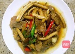茶树菇炒肉片的做法图解5