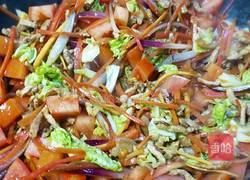 五彩炒面的做法图解10