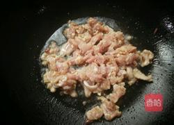 口蘑炒瘦肉的做法图解5