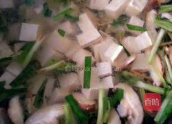 韭菜豆腐汤的做法图解4