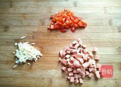 豌豆炒火腿的做法图解3