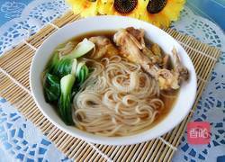鸡汤龙须面的做法图解5