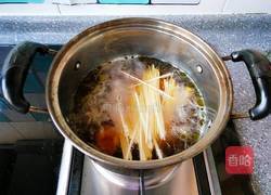 鸡汤龙须面的做法图解3