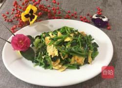 菠菜炒蛋皮的做法图解8