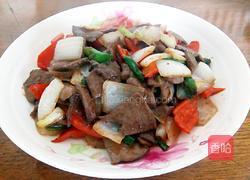 葱爆肝尖的做法图解7