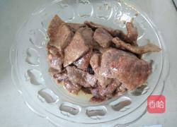 葱爆肝尖的做法图解3