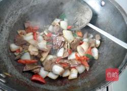 葱爆肝尖的做法图解6