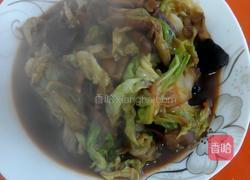 香菇白菜的做法图解6
