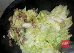 香菇白菜的做法图解4