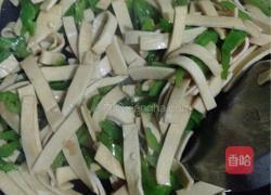 青椒百页的做法图解8