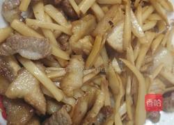 酸笋炒肉的做法图解5