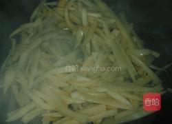 酸笋炒肉的做法图解3