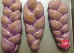 紫薯辫子包的做法图解9
