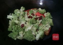 清炒宝塔菜花的做法图解6