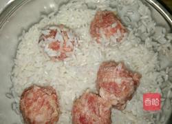 糯米珍珠丸子的做法图解4