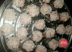 糯米珍珠丸子的做法图解5