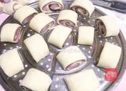 双色花卷(奥利奥口味)的做法图解17