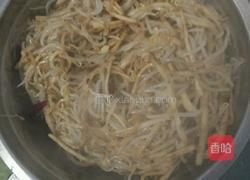 绿豆芽炒馓子的做法图解6