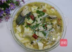 酸菜豆腐鱼的做法图解14