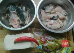 酸菜豆腐鱼的做法图解5