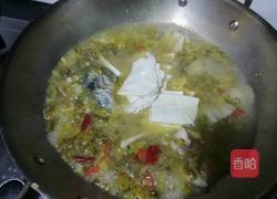 酸菜豆腐鱼的做法图解12