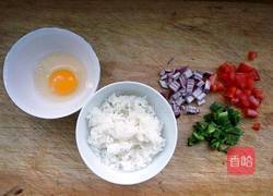 蔬菜炒饭的做法图解1