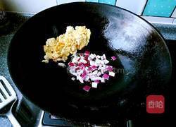 蔬菜炒饭的做法图解3