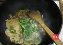 肉炒藕片的做法图解7