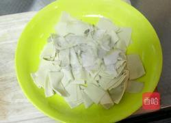 豆腐皮涮牛肚的做法图解1