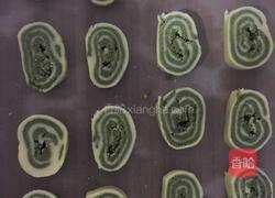 抹茶双色饼干的做法图解8
