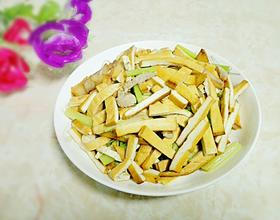 芹菜炒香干[图]