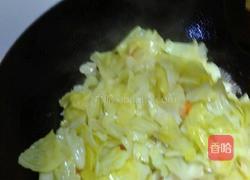 糖醋包菜的做法图解3