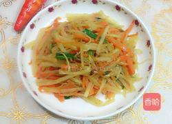 清炒土豆胡萝卜丝的做法图解5