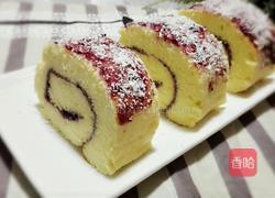 蓝莓蛋糕卷的做法图解13