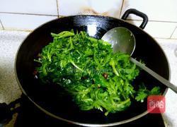 蒜蓉茼蒿菜的做法图解4