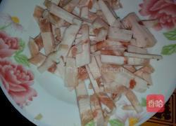 蘑菇炒肉的做法图解2