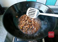 肉片炒菜花的做法图解4