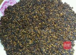 黑糖炒芝麻的做法图解7