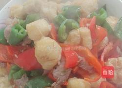 油豆腐炒肉片(家常)的做法图解5