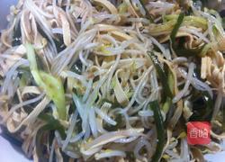 豆芽凉拌菜的做法图解5