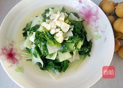 蒜泥黄心菜的做法图解6