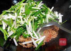 酸香韭菜肉丝的做法图解10