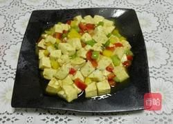 彩椒豆腐的做法图解4