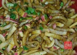 大红萝卜黄豆咸菜的做法图解5