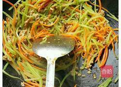 肉末炒三丝的做法图解7