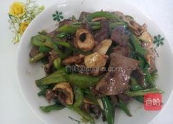青椒炒猪杂的做法图解16