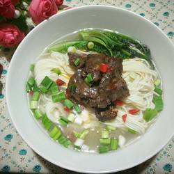 鲜牛肉汤面的做法[图]