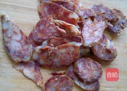 腊肠鸡蛋肠粉的做法图解3