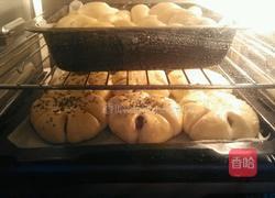 豆沙花朵面包的做法图解12